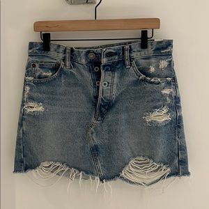 Moussy Vintage Jean Skirt